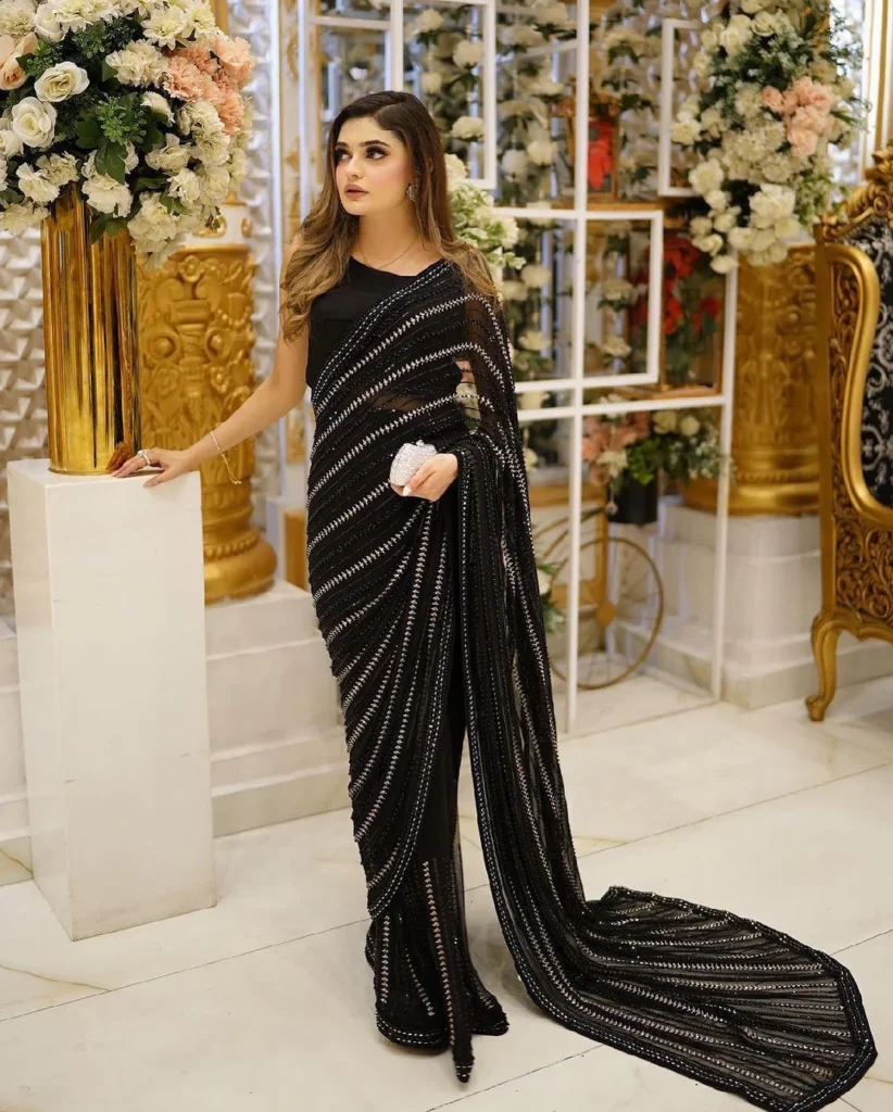 Perfect saree for every occasion – stylish net saree for cocktail party